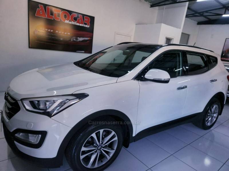 HYUNDAI - SANTA FÉ - 2014/2015 - Branca - R$ 107.900,00